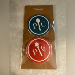 Pampered Chef Car Coaster set - in original packaging